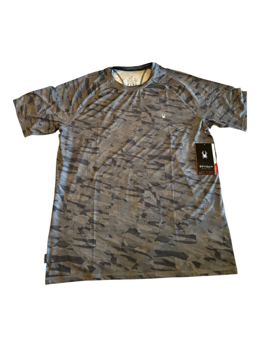 Spyder Men’s Gray Camo Short Sleeve Performance Tee